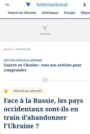  :           ""   - Le Figaro