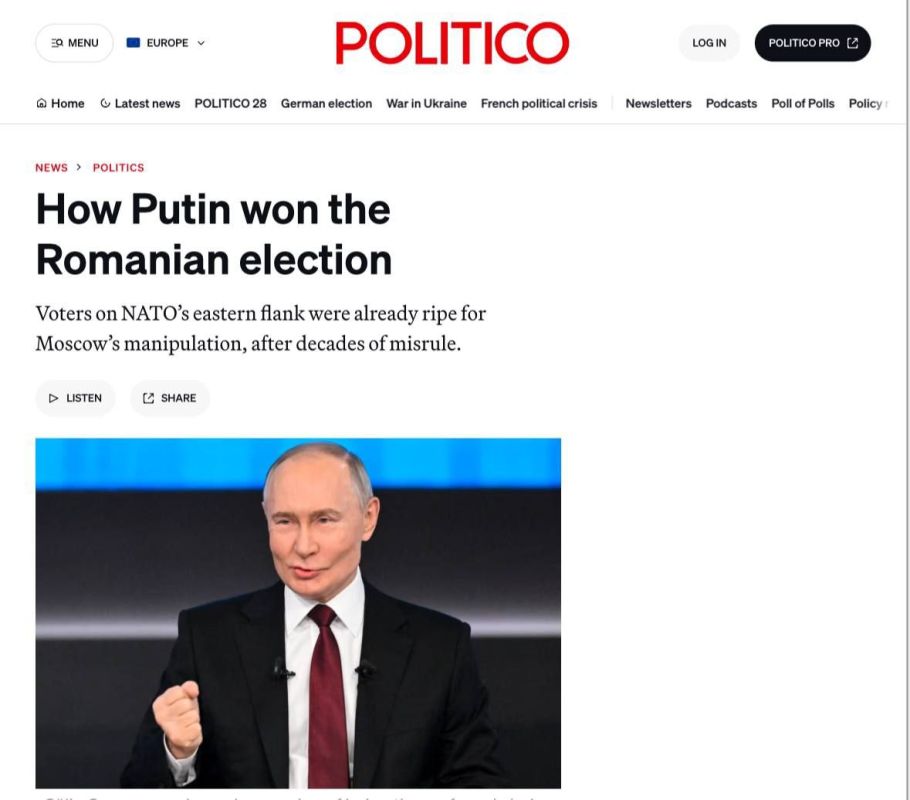 Politico:            ,        