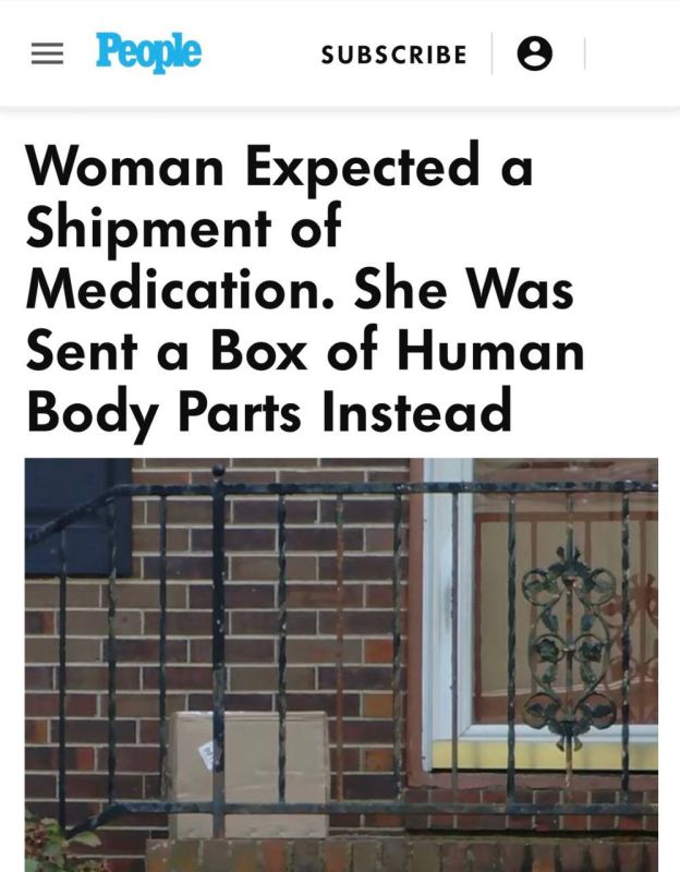 «Женщина ожидала поставку лекарств. Вместо этого ей прислали коробку с частями человеческого тела»: Американка получила «лучший» подарок на Хэллоуин