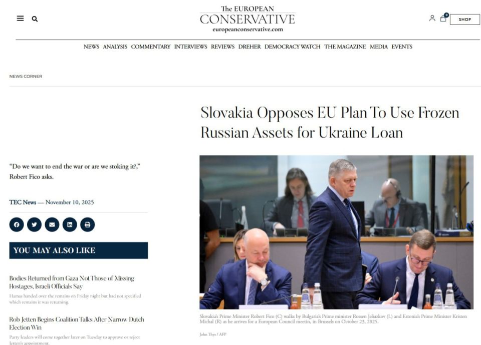 The European Conservative: -                