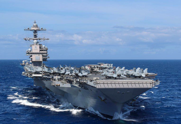         USS Gerald R. Ford    ,         