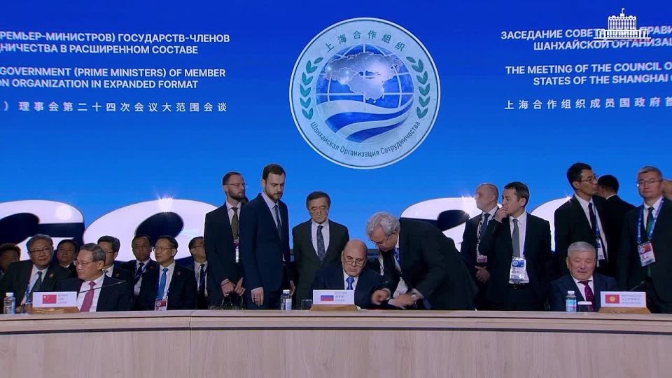 По итогам заседания Совета глав правительств ШОС подписан ряд документов