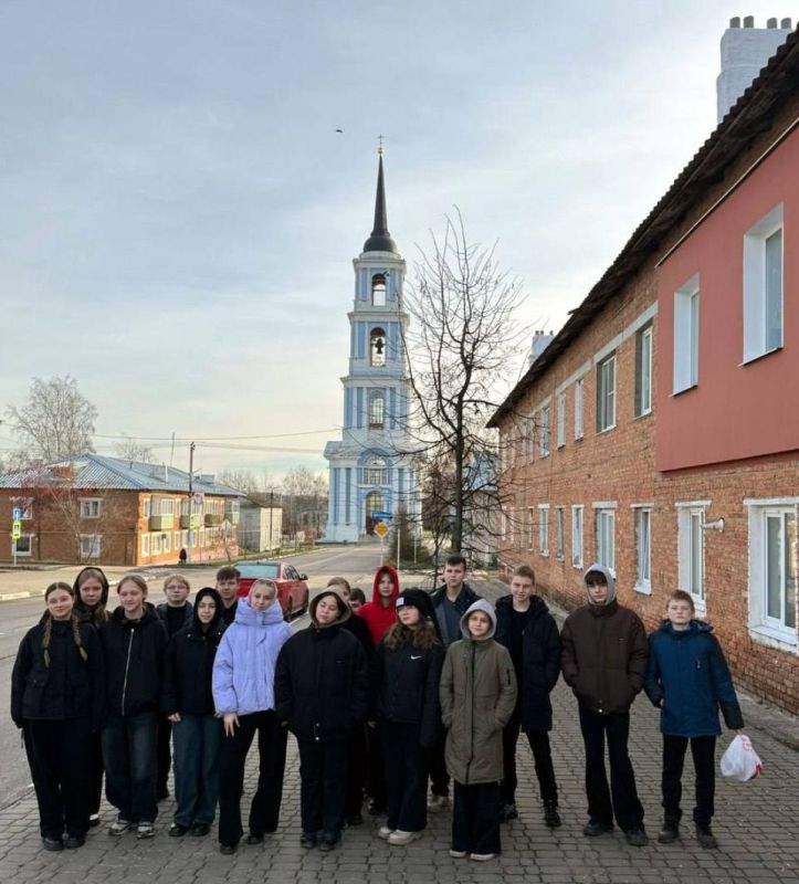 Дмитрий Миляев: Учащиеся первого регионального туристического класса изучают Тульскую область Дмитрий Миляев: Учащиеся первого регионального туристического класса изучают Тульскую область