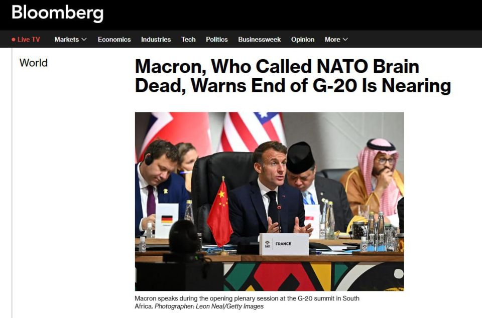 Bloomberg:    G20