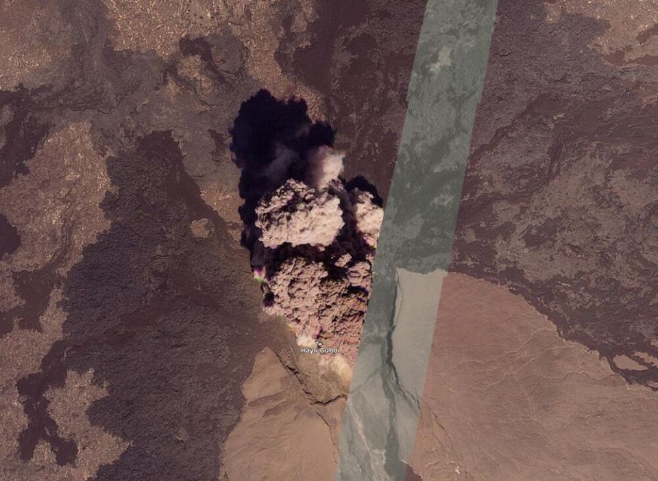 Проснулся после 10 000 лет сна: в Эфиопии произошло мощное извержение вулкана Хайли-Губби