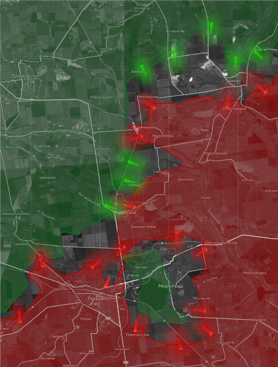 «На Покровском направлении появились новые свидетельства о продвижении российских войск на севере Покровска