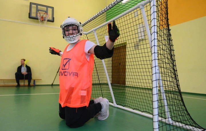 Шесть тульских школ получили оборудование для флорбола