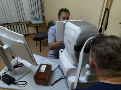 В Новомосковской больнице заработал новый оптический когерентный томограф