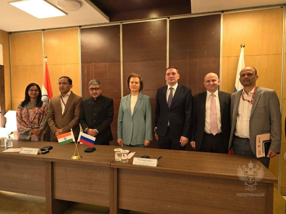 4 декабря в Дели руководитель Роспотребнадзора Анна Попова и генеральный директор Управления по безопасности и стандартам пищевых продуктов Республики Индия Шри Раджит Пунхани провели переговоры