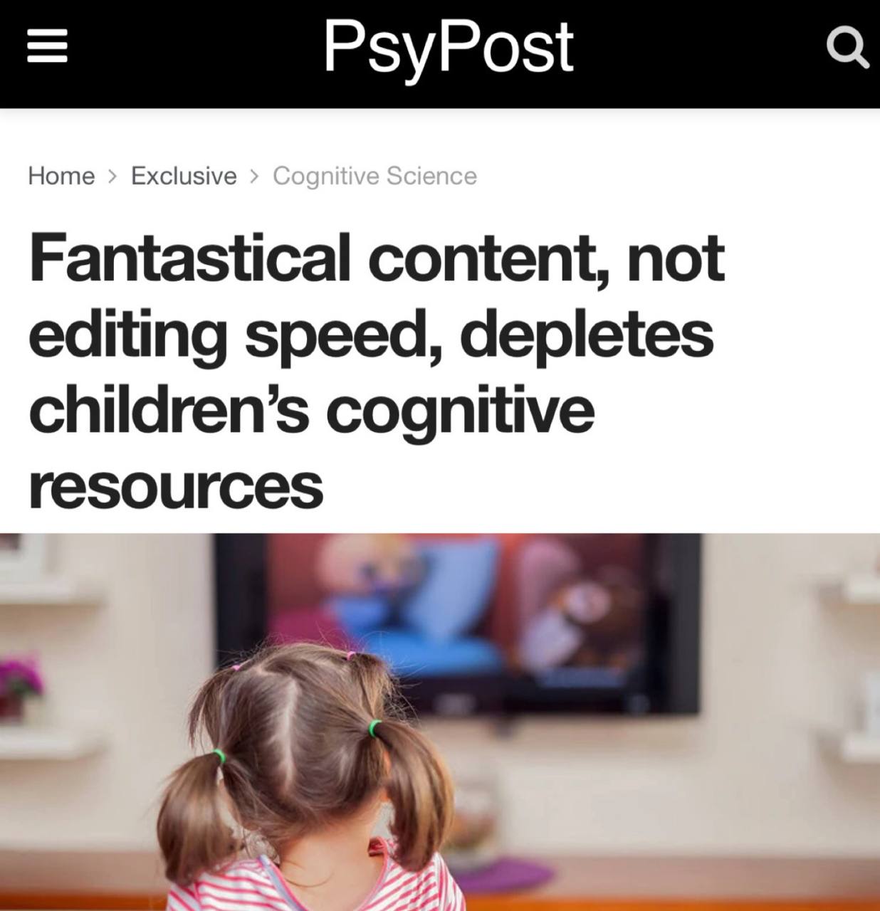 «Фантастический контент истощает когнитивные ресурсы детей»: В Австралии призвали запретить пускать в кино детей на фильмы в жанре «хоррор» и «фэнтези»