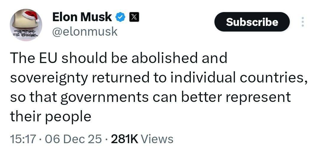 Олег Царёв: Маск, Дуров и власти США против ЕС Олег Царёв: Маск, Дуров и власти США против ЕС