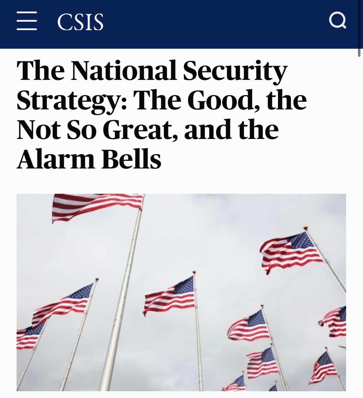 «Национальная стратегия безопасности»: Трамп принял новую стратегию безопасности США - и осудил Европу за конфликт с Россией