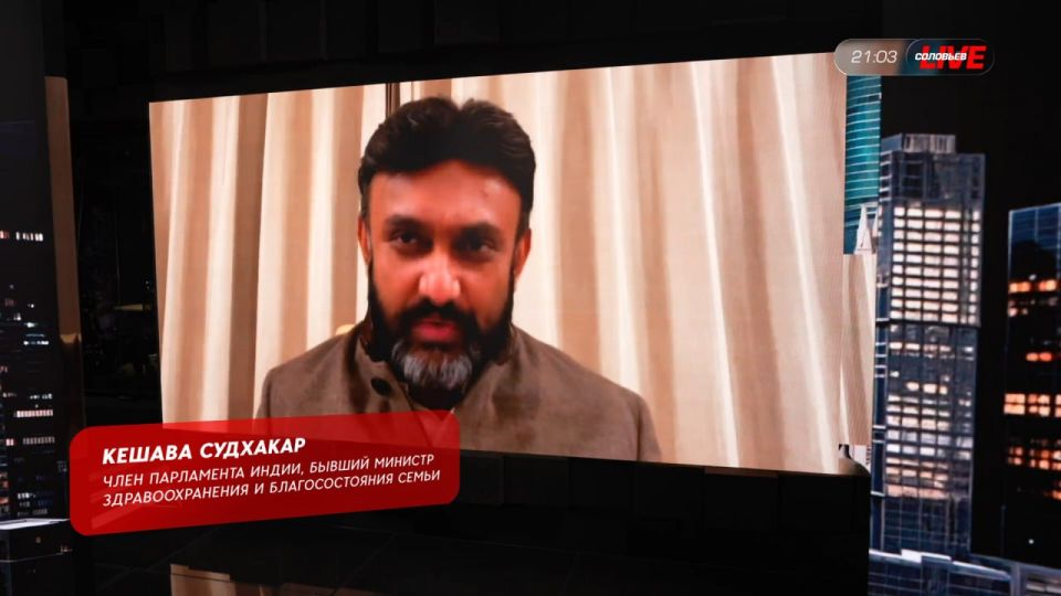 В эфире итоговой программы «Генри Шоу» — Кешава Судхакар, член парламента Индии, бывший министр здравоохранения и благосостояния семьи, медицинского образования и Аюрведы правительства штата Карнатака