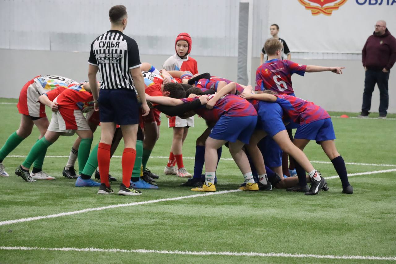 Дмитрий Миляев: #Нашасилавспорте. Сегодня в Центре игровых видов спорта прошел захватывающий Фестивале по регби, приуроченный ко Дню Героев Отечества 25 команд — 350 участников! Юные таланты из Тулы, Ступино, Москвы... Дмитрий Миляев: #Нашасилавспорте. Сегодня в Центре игровых видов спорта прошел захватывающий Фестивале по регби, приуроченный ко Дню Героев Отечества 25 команд — 350 участников! Юные таланты из Тулы, Ступино, Москвы...