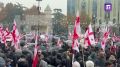 Митинг против арабизации и нелегальных мигрантов проходит в грузинском Тбилиси — люди съехались со всей страны, чтобы выразить протест