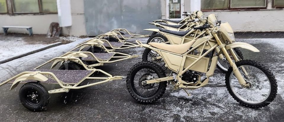 «Калашников» представил новую модель армейского мотоцикла