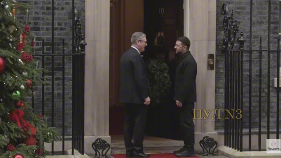 Животные все чувствуют: Кот Ларри сбежал от двери резиденции Стармера в тот момент, когда Зеленский собирался зайти