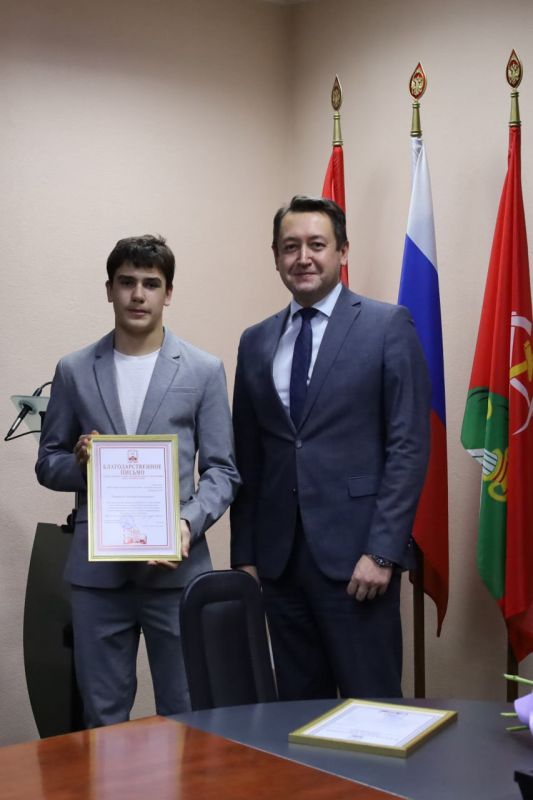 Руслан Бутов отметил успехи спортсменов Центра спортивной подготовки «Тульский Пересвет»