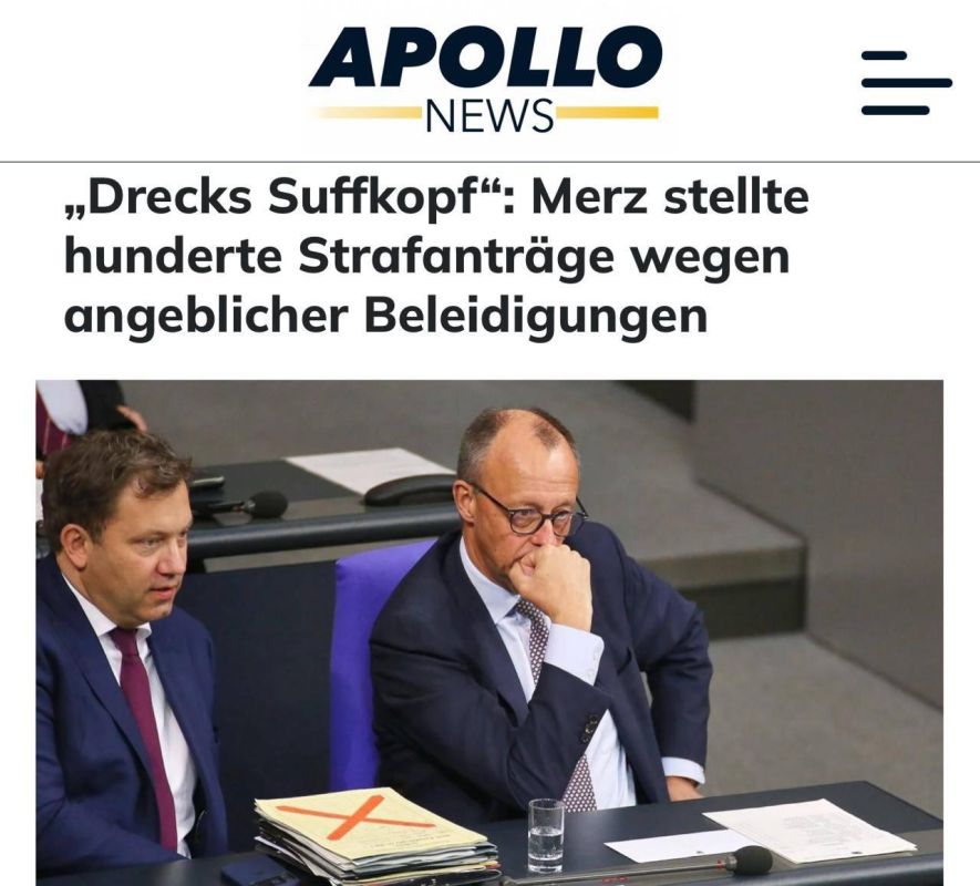 «Гребаный пьяница»: Канцлер Германии Мерц подал 5000 жалоб на своих интернет-хейтеров за последние годы