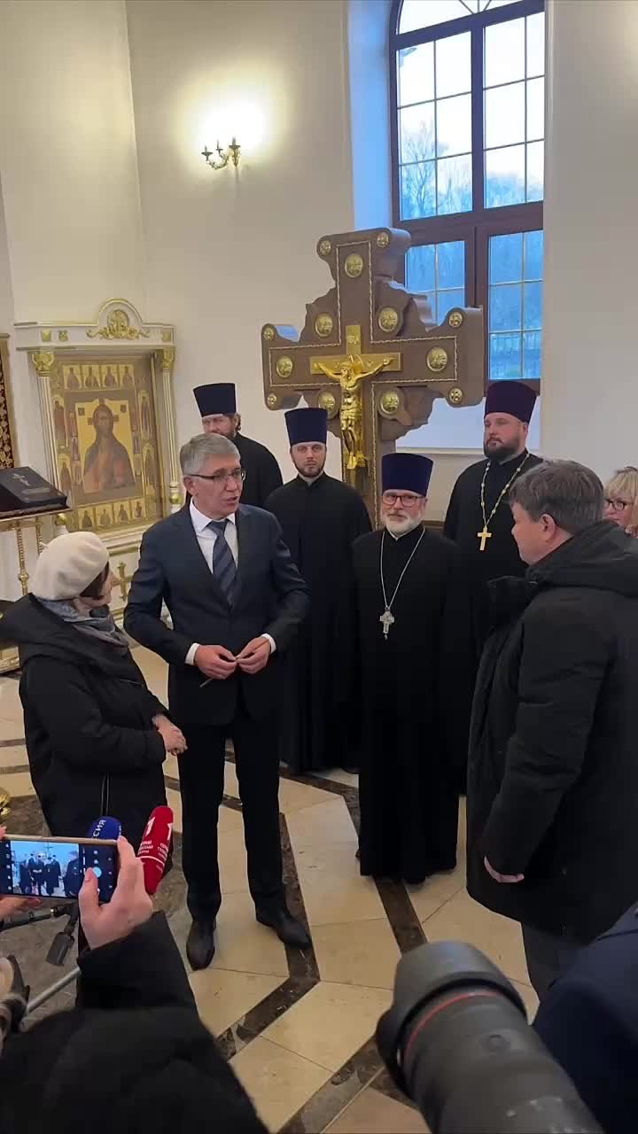 Губернатор Дмитрий Миляев передал тульскому храму икону св. Георгия Победоносца