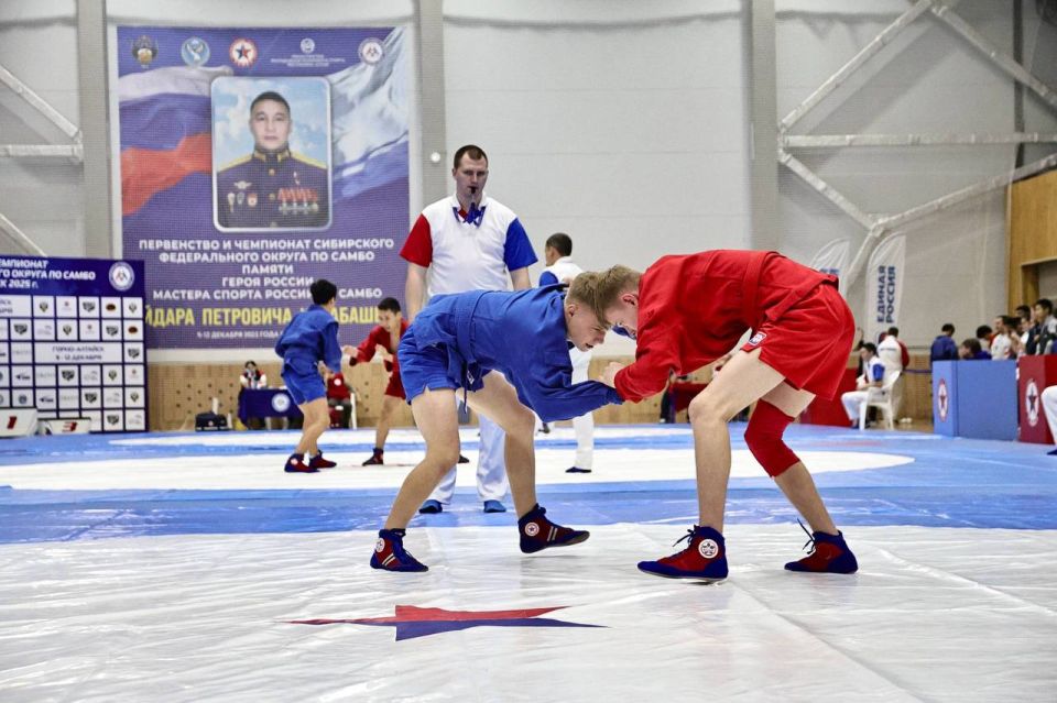 Андрей Турчак: Впервые наша Республика принимает соревнования такого высокого уровня - Первенство и Чемпионат Сибирского федерального округа по самбо