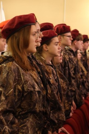 В Новомосковске прошел 3-й муниципальный слет юнармейцев «Наследники Героев»