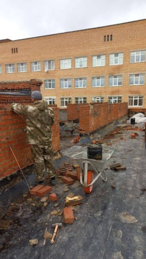 Дмитрий Миляев: В Новомосковской больнице продолжается капитальный ремонт инфекционного отделения