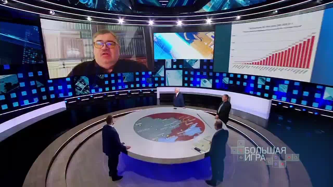 Вячеслав Никонов: Военный эксперт Борис Рожин в программе "Большая игра" представил оперативный анализ ситуации на фронтах СВО