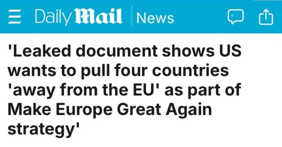 Михаил Онуфриенко: Трамп намерен вывести Австрию, Италию, Венгрию и Польшу из состава ЕС и приблизить их к сфере влияния Америки