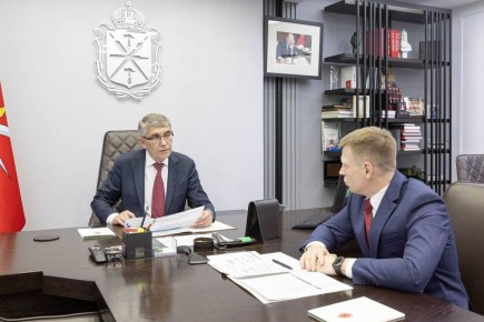 Дмитрий Миляев: Провел рабочую встречу с Уполномоченным по правам человека в Тульской области Александром Головиным