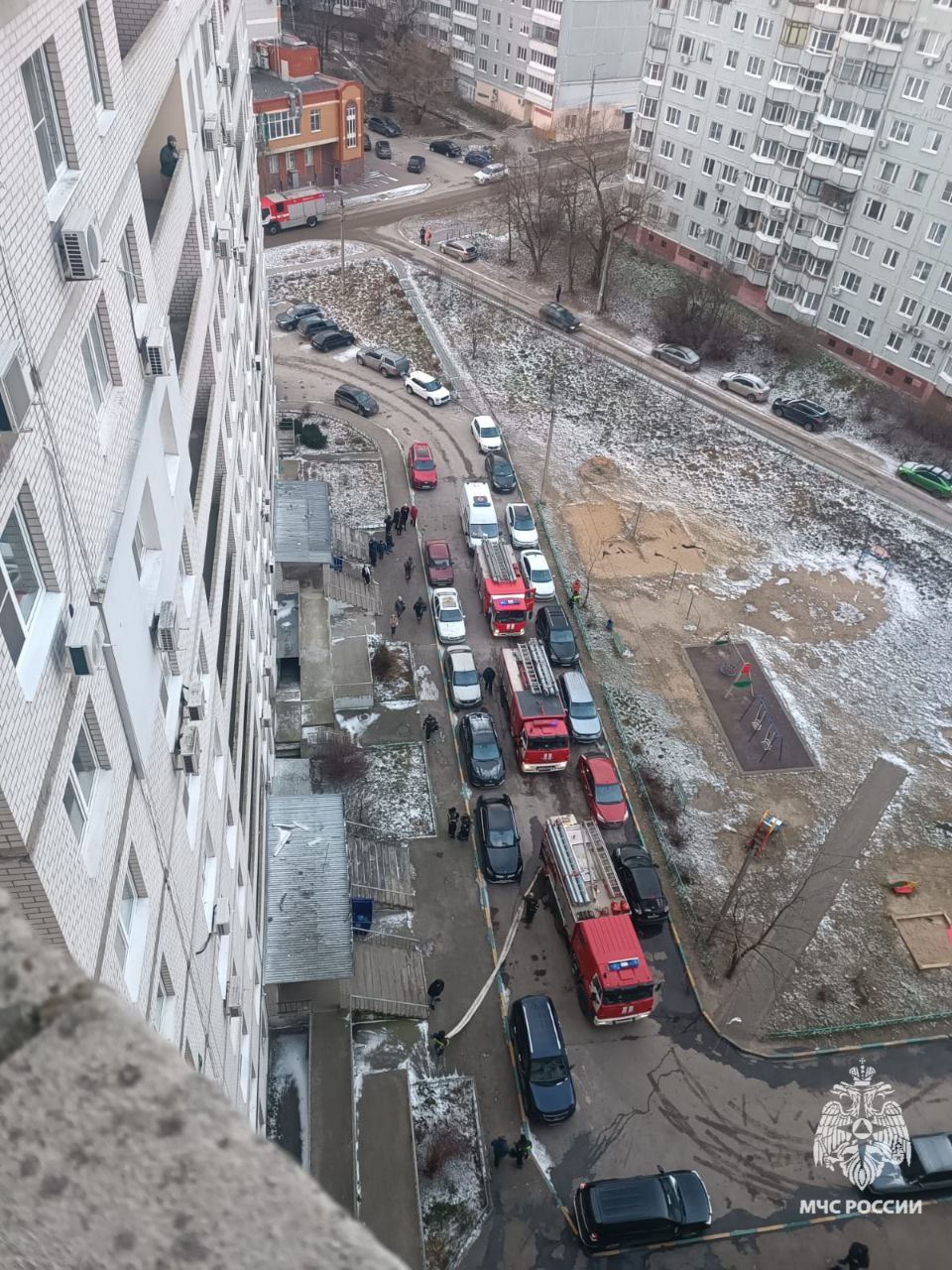 При пожаре в Туле погиб мужчина