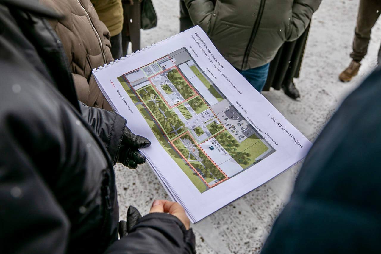 Дмитрий Миляев: В Мариуполе стартовало благоустройство сквера Победы Дмитрий Миляев: В Мариуполе стартовало благоустройство сквера Победы