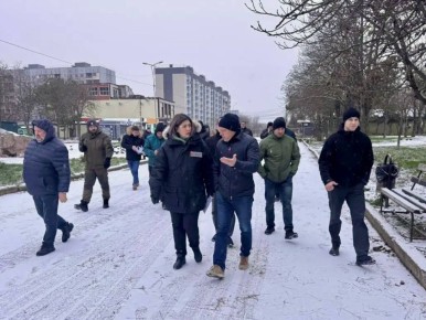 Дмитрий Миляев: В Мариуполе стартовало благоустройство сквера Победы