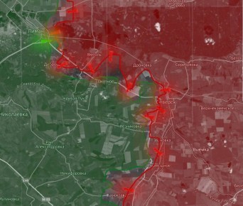 «На Северском направлении ВС РФ продвинулись западнее Северска и оттеснили ВСУ у мелового карьера