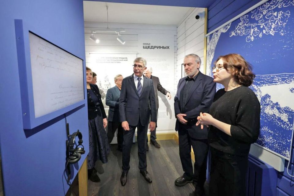 Дмитрий Миляев: Дом-музей Щедриных открылся в Алексине
