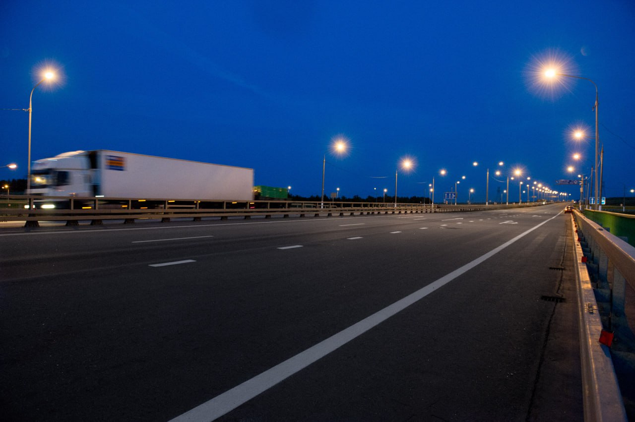 На трассе М-4 «Дон» в Тульской области появится сплошное освещение