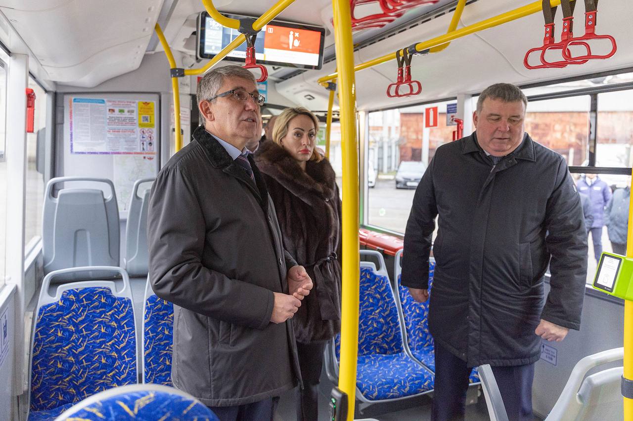 Дмитрий Миляев: Продолжаем обновление транспорта в Туле