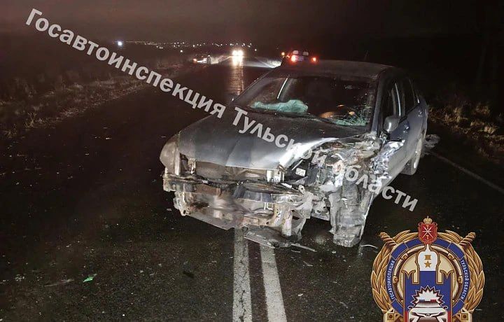 Три человека пострадали в ДТП на трассе «Тула – Алексин» в Новогуровском