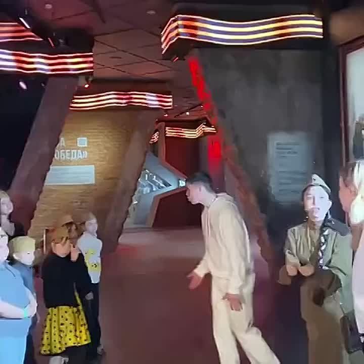 В Музее Победы на Поклонной горе в Москве проходит новогодний квест для детей участников СВО