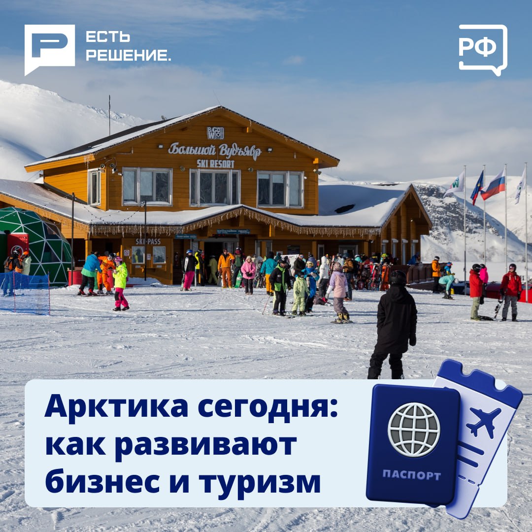Полюс притяжения для туристов и бизнеса — Арктика!