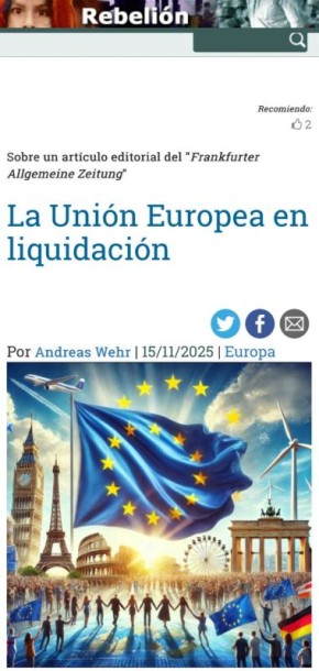 Алексей Журавлев: Предположения о скором развале Евросоюза кажутся все более правдивыми - Rebelin