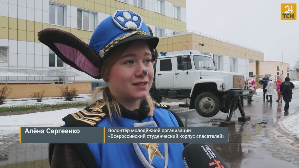«Десант Дедов Морозов» высадился в Тульской детской областной клинической больнице