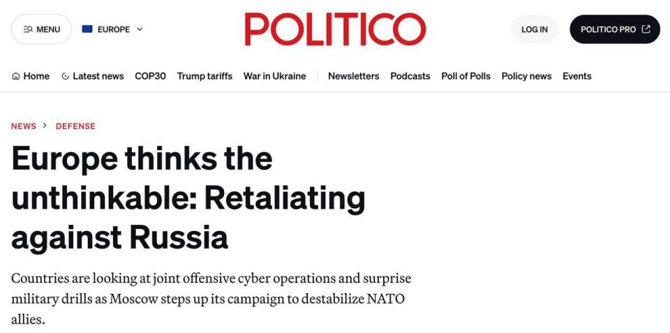 ������� ��������: ������ ������ �� �������� ��������� ������ ������ �� ������ ������ � �������� - Politico