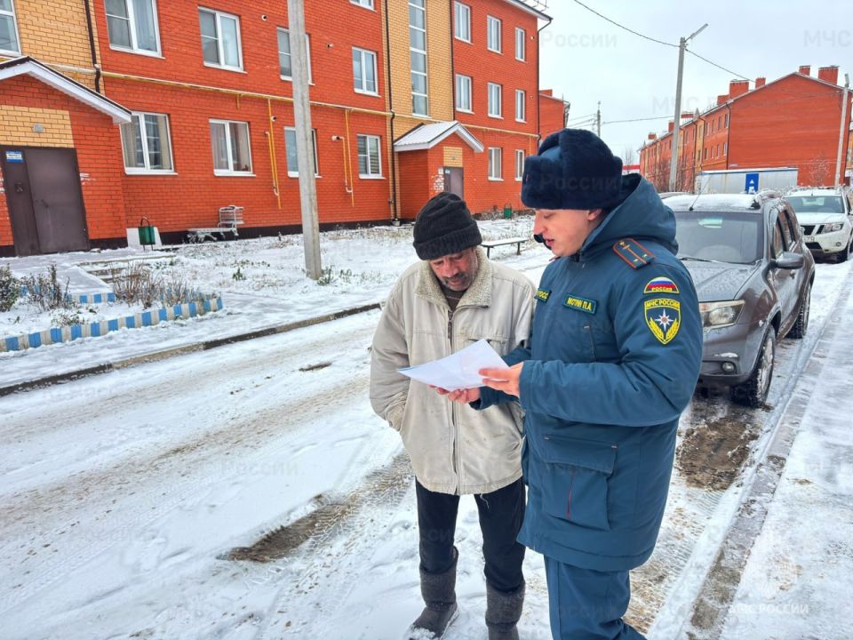 О соблюдении правил пожарной безопасности жителям Кимовска