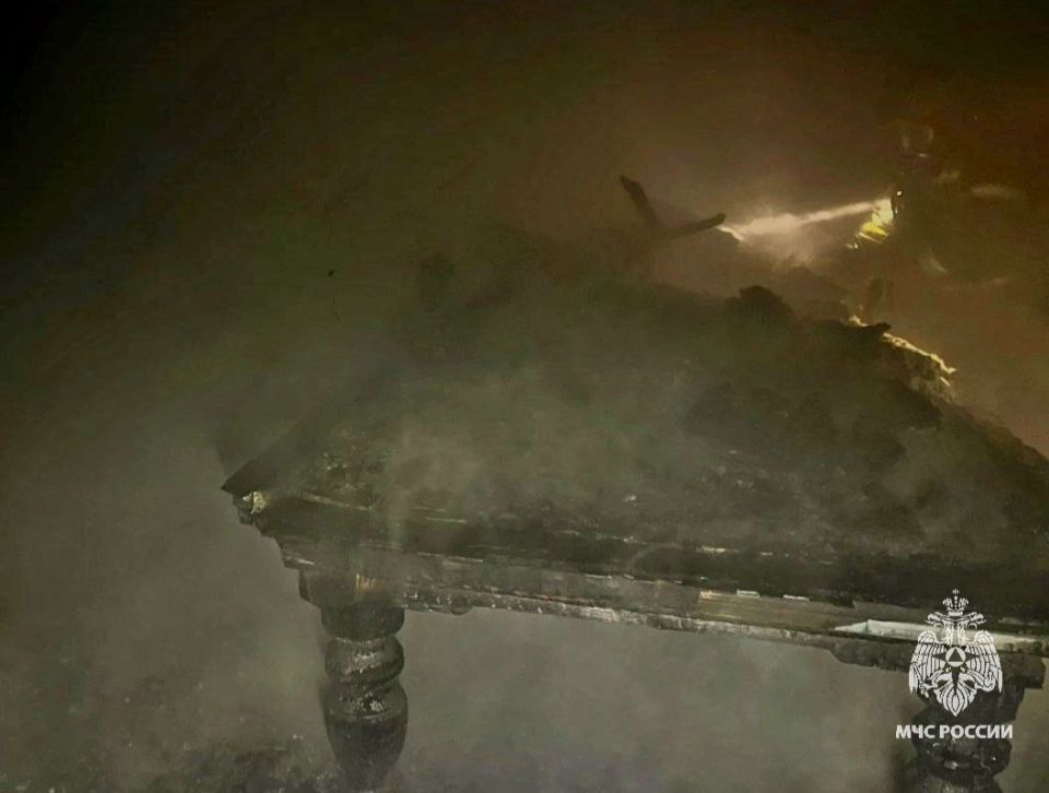 В Узловском районе при пожаре погибла женщина