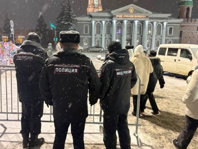 Тульские полицейские обеспечили общественный порядок в новогоднюю ночь