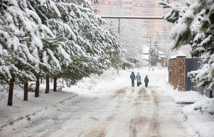 В Тульской области ожидаются сильный снег, ветер и снежные заносы