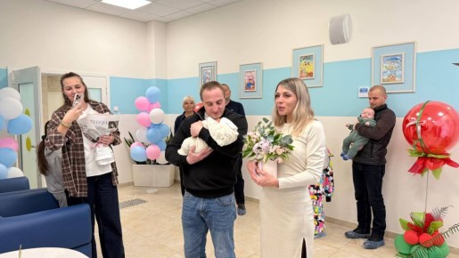 Дмитрий Миляев: В Туле выписали домой малышку Майю - первую новорожденную 2026 года