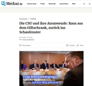 � �������� ���������� ������� �� ������� ������ � ������ ������, ����� Mnchner Merkur