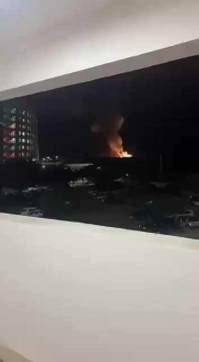 На кадрах удар по объектам на территории Каракаса в Венесуэле